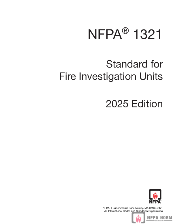 NFPA 1321 PDF